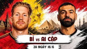 Bỉ vs Ai Cập