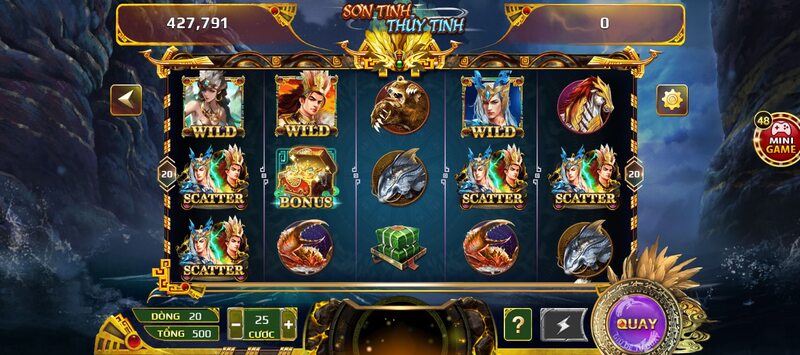 Slot Game Sơn Tinh Thủy Tinh